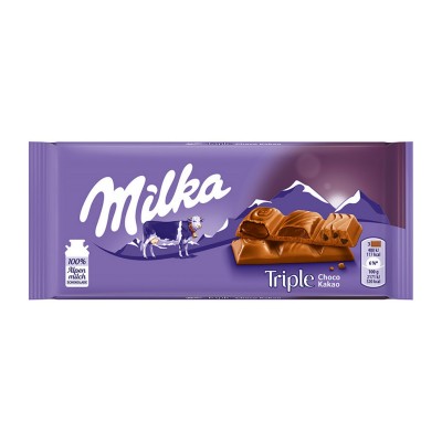 Chocolate Milka triple...