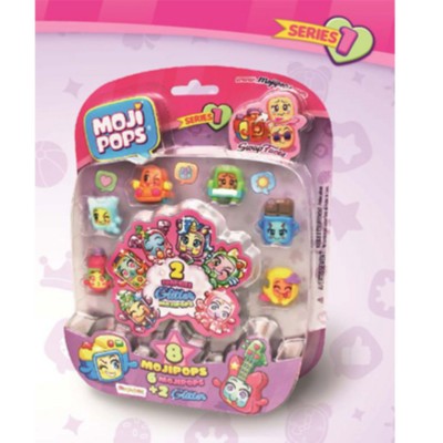 Blister mojipop 8 glitter 