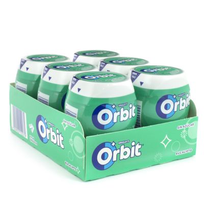 Chicle Orbit eucalito bote....