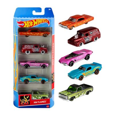 Pack de 5 Hot Wheels Mattel...