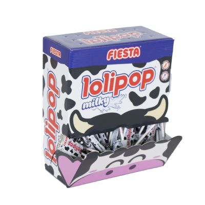 Lolipop Milky 100 Uds. Fiesta